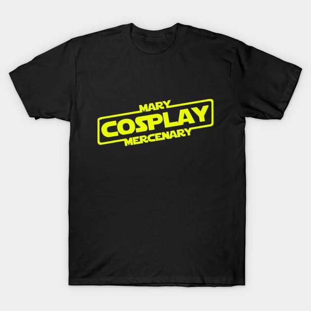 Mary Mercenary Cosplay Strikes Back T-Shirt by ROMAcollectibles